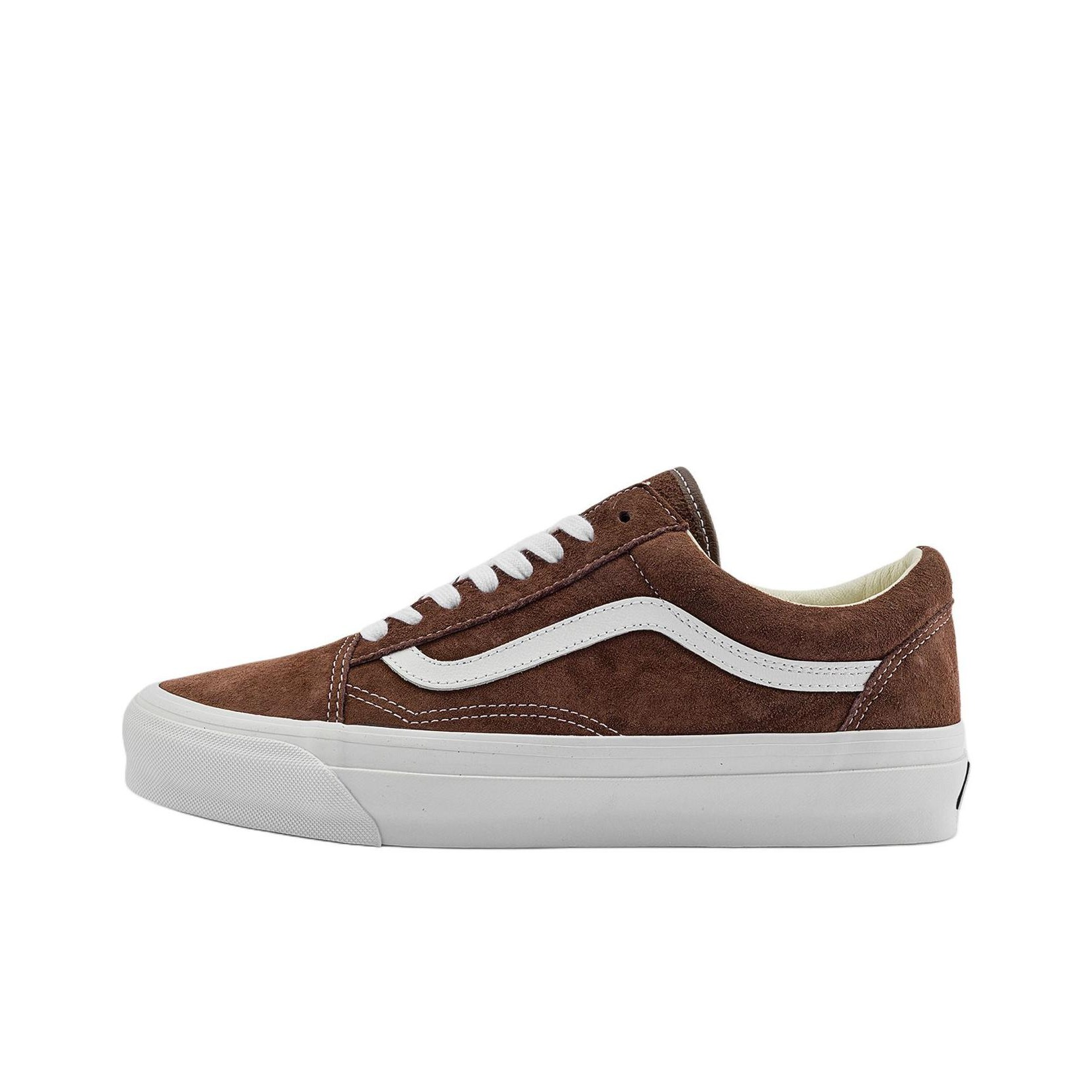 Vans Shoes Old Skool - Vans オールドスクール ロートップ スケートボードシューズ ユニセックス ブラウン