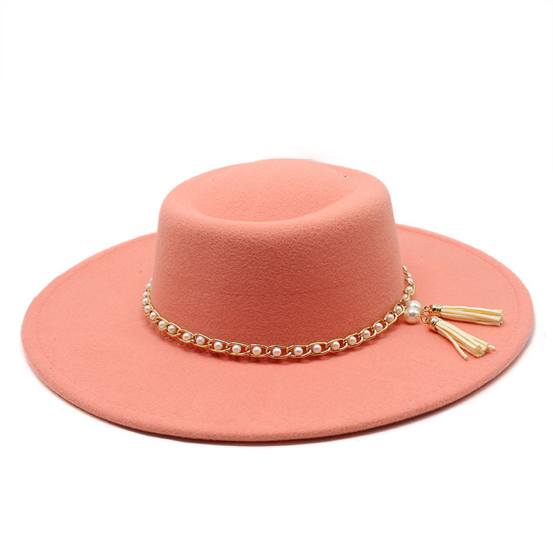 Fedora Hat Wool - 英国風のおしゃれで上品なフラットエイブハット、トップハット、男女兼用フラットトップウールハット、円形凹型フラットトップハット