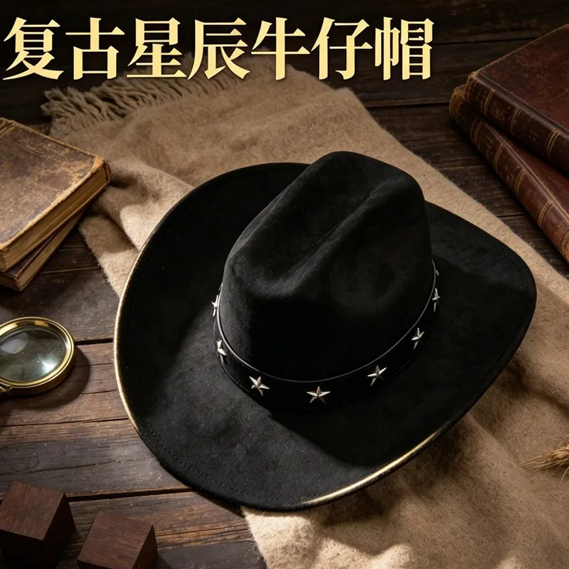 女性用ホットセールワイドブリムカウボーイハット ファッション - Fedora Hat Wool のレビューと価格