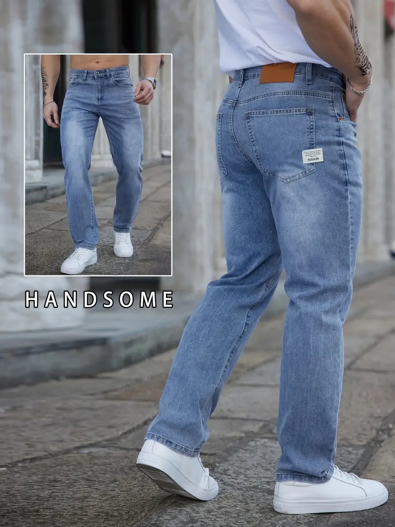 2025 夏薄型メンズストレッチだぶだぶのジーンズ弾性ウエス - Levis Jeans 501 のレビューと価格