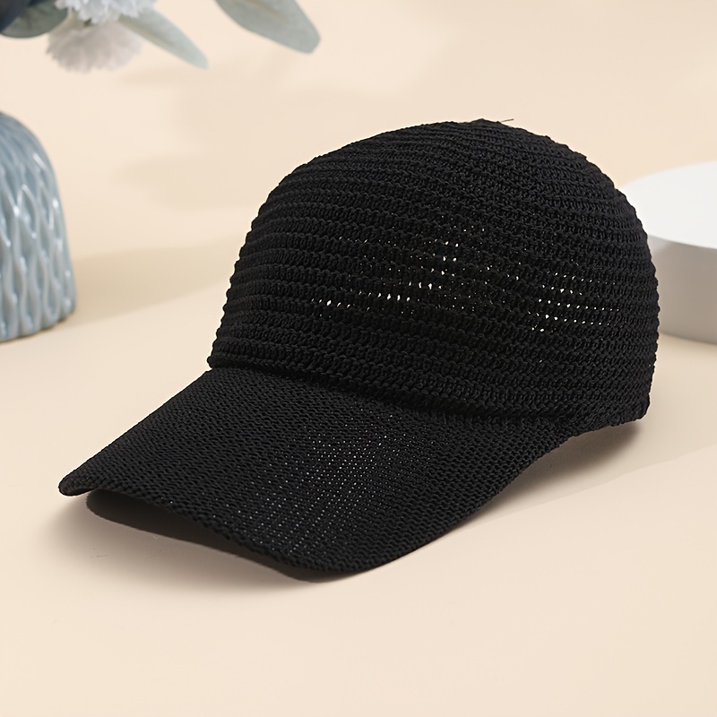 2026年新作 春夏 リネンニット野球帽 オープンワーク野球 - Running Cap Lightweight のレビューと価格