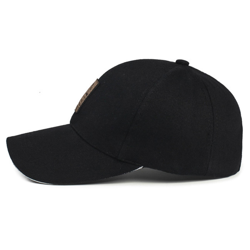 夏の女性男性構造野球帽固体綿調節可能なスナップバックサンハッ - Baseball Cap Structured のレビューと価格